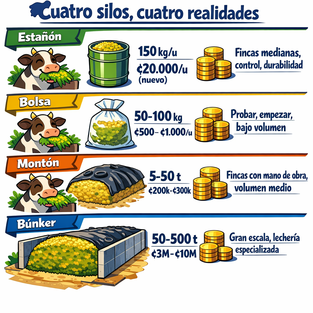 ¿En qué lo guardo? Tipos de silo y cómo elegir el que le conviene