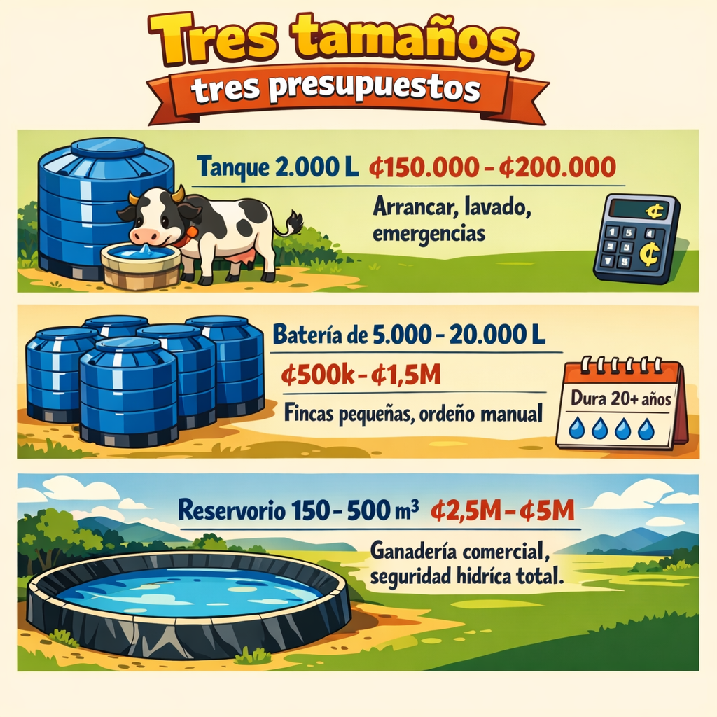 Planificando la cosecha de agua: Del Techo al Bebedero