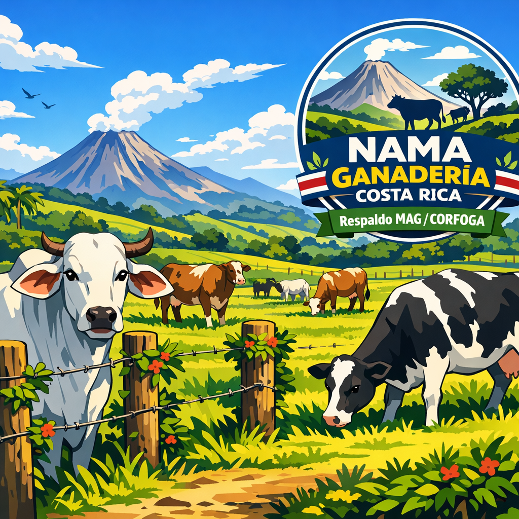 La NAMA Ganadería: El plan que puso a Costa Rica en el mapa