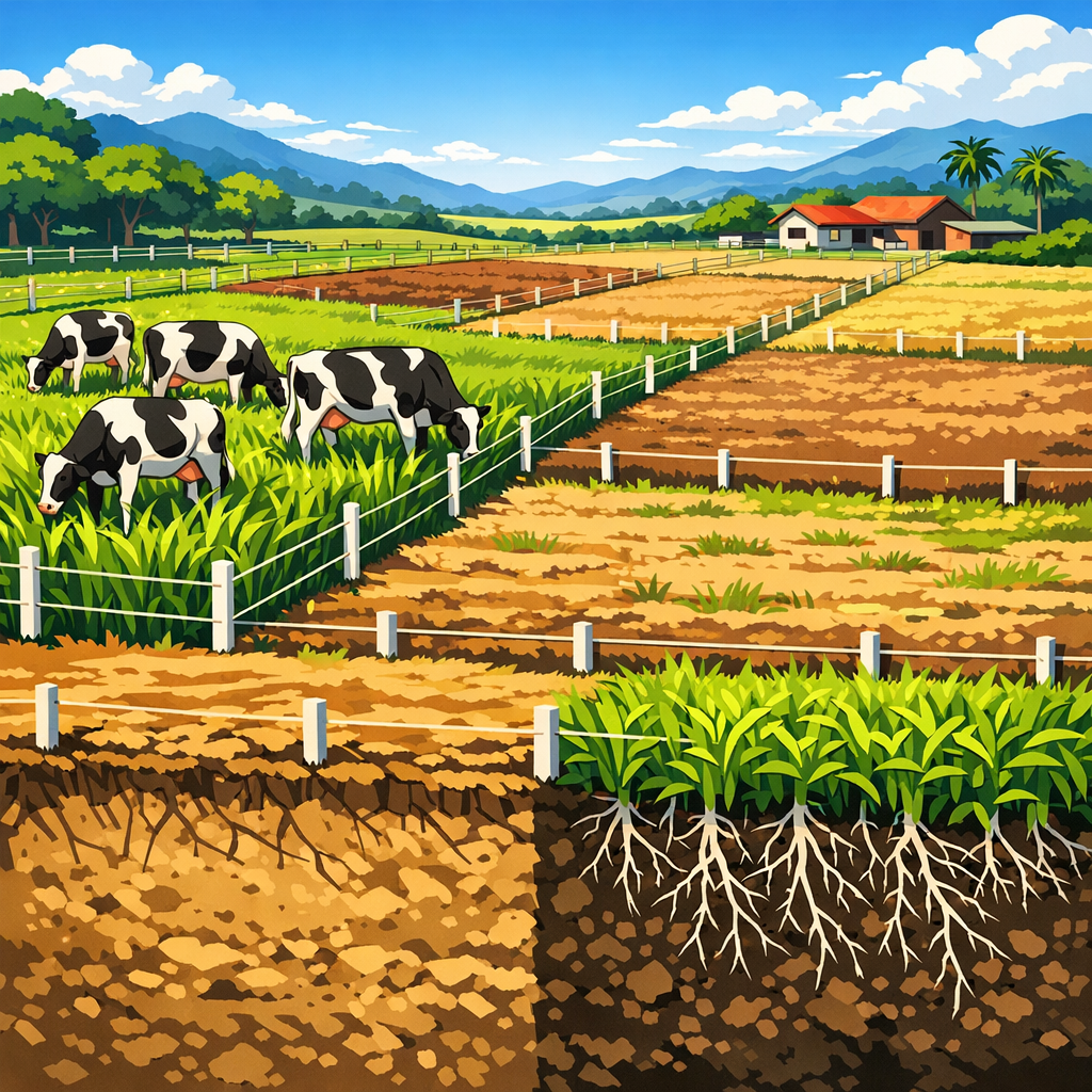 Diseño de Finca con Cercas Eléctricas
