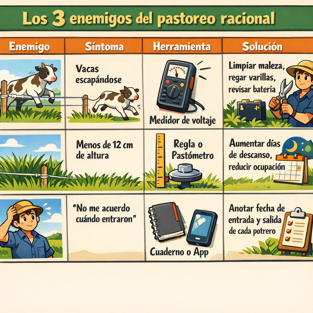 Punto Óptimo de Reposo y el "Reloj" del Pasto