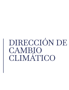 Logo Direccion Cambio Climatico